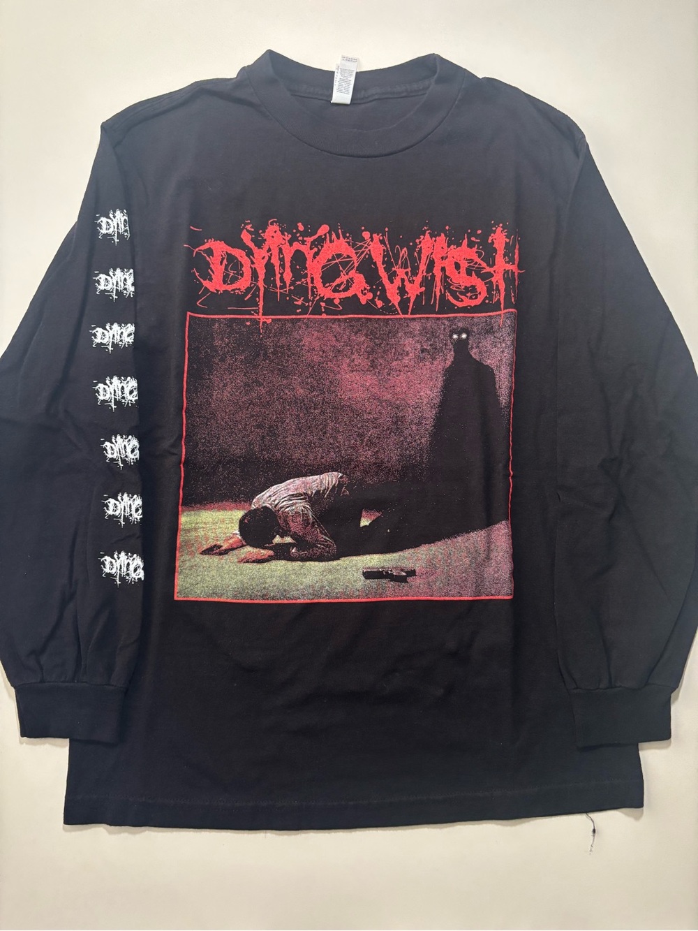 Death Metal dying wish grunge long sleeve demon haunting graphic shirt